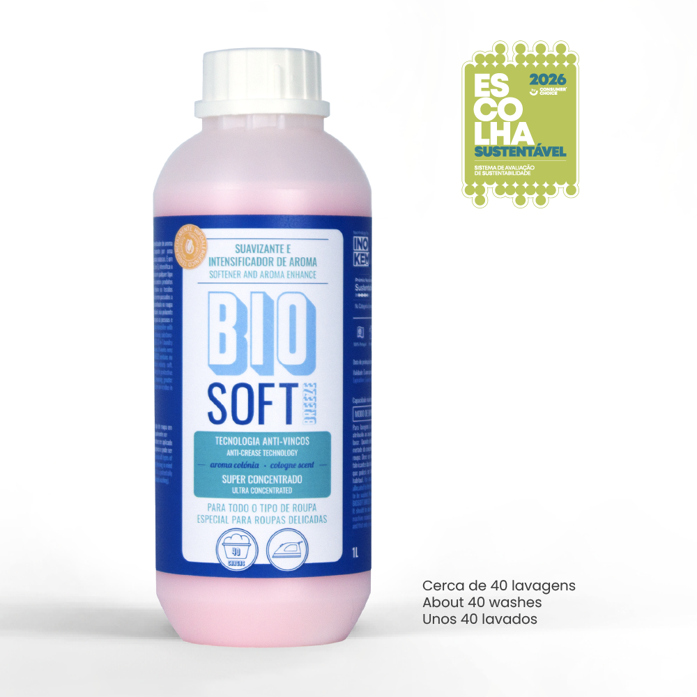 Suavizante e protetor de roupa, para elevar a sua lavagem de roupa!